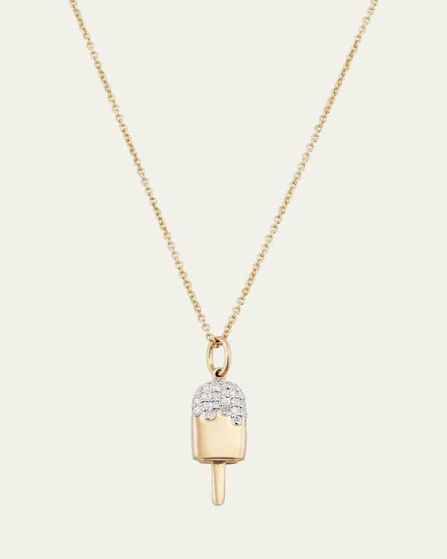 Girl's Popsicle Charm Necklace